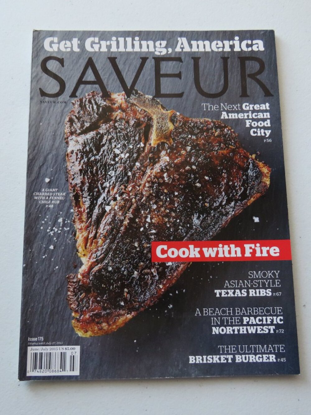 Saveur Magazines 2015 - 2017 Issues - You Pick One - Set 1